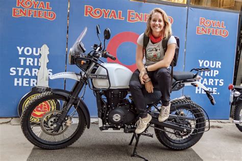 How to turn a Royal Enfield Himalayan into a round-the-world-motorcycle October 01, 2019 Noraly Schoenmaker Riding a motorcycle around the world is not the same as using a motorbike for daily commuting Located at the BP fuel station near. . Noraly schoenmaker where is she now